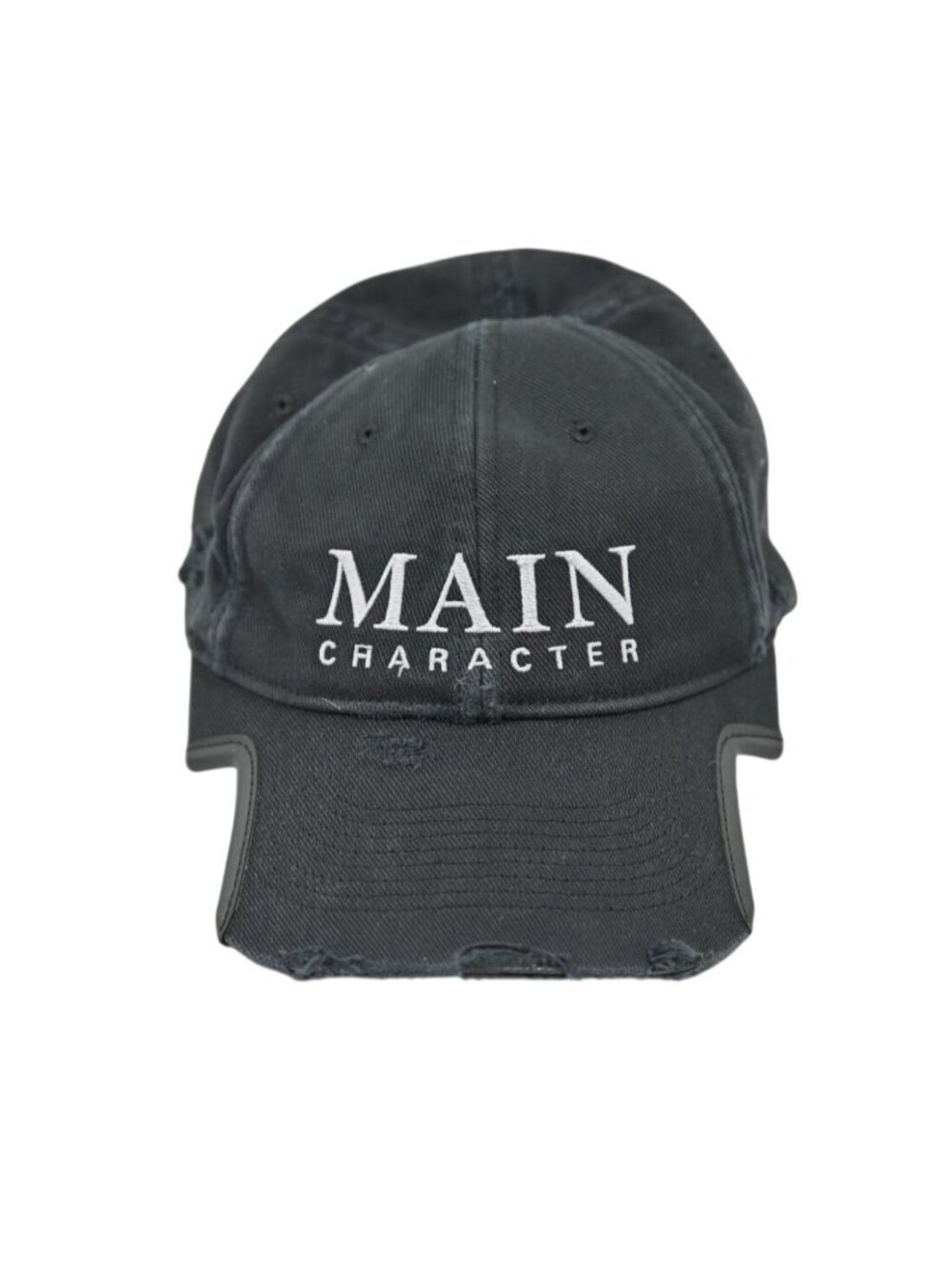 Balenciaga Main Character Artwork Cap in Black